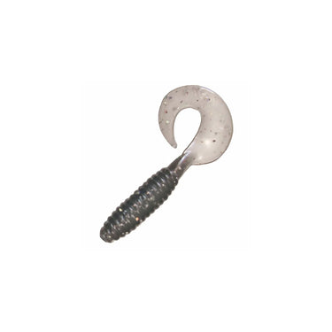 Silver Horde 5" Lunker Grub (Smoke Hologram)