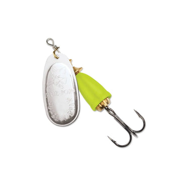 Blue Fox 5/8oz Vibrax Spinner (Silver/Fluorescent Yellow)