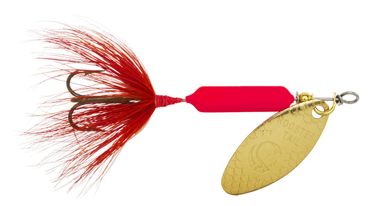 Worden's Rooster Tail Flo Red