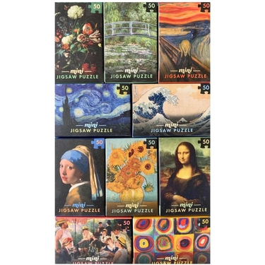 Miniature Masterpieces Puzzle Assortment (sold separately)