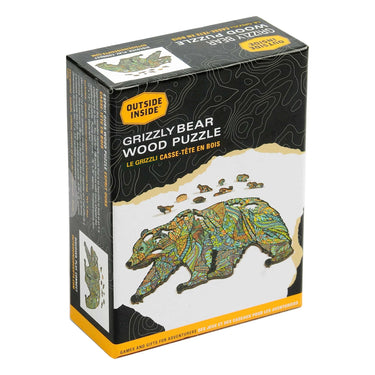 GSI Outdoors Grizzly Bear Wood Puzzle