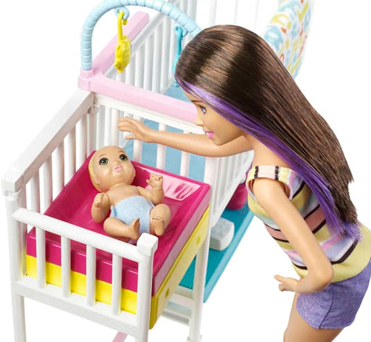 Barbie Skipper Babysitters Inc Nap ‘n' Nurture Nursery