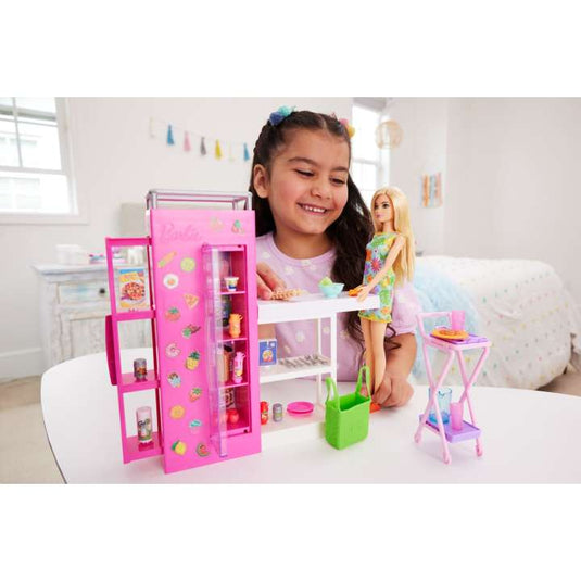 Barbie Doll And Ultimate Pantry Playset