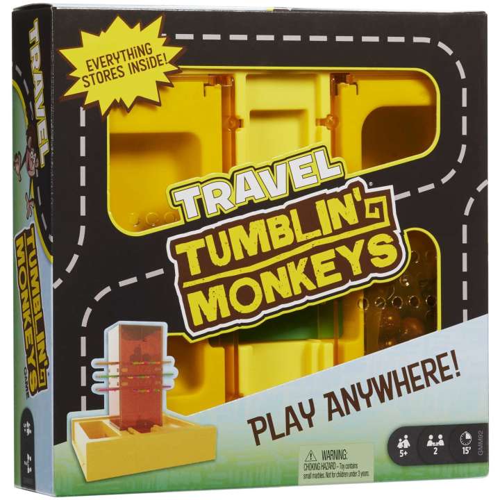 Load image into Gallery viewer, Travel Tumblin’ Monkeys Portable Kids Game
