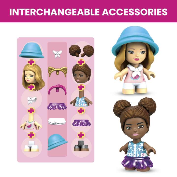 Load image into Gallery viewer, MEGA Barbie Toy Kit Adventure Dreamcamper
