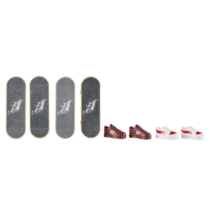 Load image into Gallery viewer, Hot Wheels Skate Tony Hawk Fingerboards &amp; Skate Shoes Multipack
