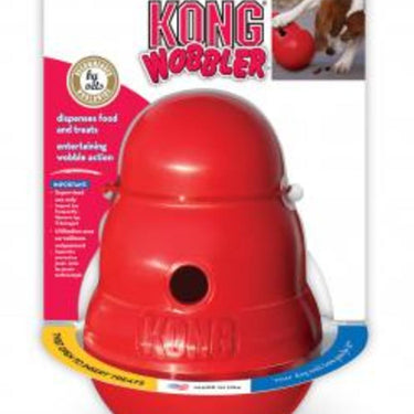 KONG Wobbler Food and Treat Dispenser Dog Toy