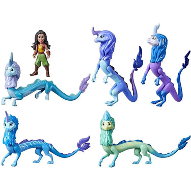 Disney Raya and the Last Dragon Sisu Family Pack 6-Figure Set
