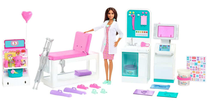 Barbie Fast Cast Clinic Playset