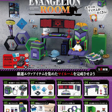 Re-ment Evangelion Room Blind Box