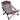 Alps Mountaineering Rendezvous Folding Camp Chair (Charcoal/Salsa)