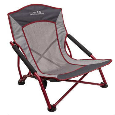Alps Mountaineering Rendezvous Folding Camp Chair (Charcoal/Salsa)