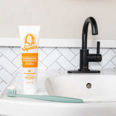 Dr. Squatch Citrus Mint Morning Toothaste