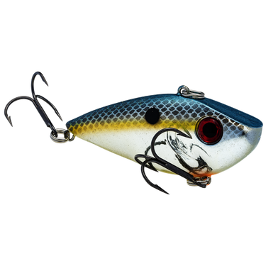 Strike King 1/2oz Red Eyed Shad (Chrome Sexy Shad)