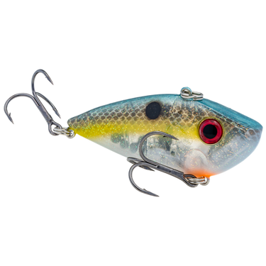 Strike King Red Eyed Shad 3/8oz (Clear Ghost Sexy Shad)