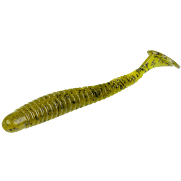 Strike King 4" Rage Slim Swimmer (Green Pumpkin)