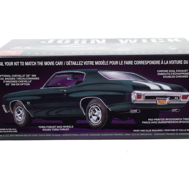 1:25 Scale 1970 John Wick Chevrolet Chevelle Plastic Model Kit