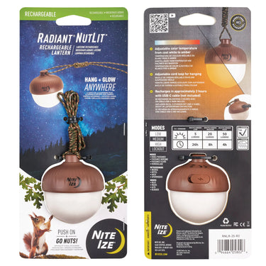 Nite Ize Radiant NutLit Rechargeable Lantern