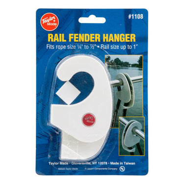 Taylor Made Rail Fender Hanger: Easy Adjustment and Secure Placement for Boat Fenders