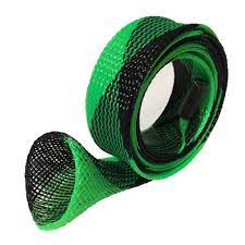 Woo! Tungsten Casting Rod Sock (Green/Black)