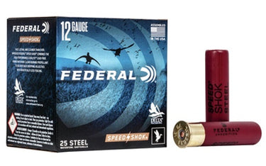 Federal WF1334 Speed-Shok 12 Gauge 3.50" 1 3/8 oz 4 Shot 25 Per Box