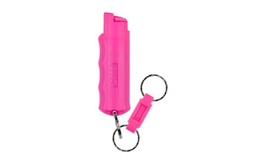 Sabre HC-NBCF-02 Pepper Spray w/ Quick Release Key Ring (Pink)