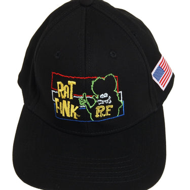 Rat Fink Structured Hat (Black)