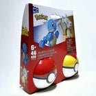 MEGA Pokémon Poké Ball Building Toy Kits With 2 Action Figures