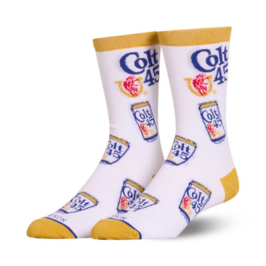 Odd Sox Colt 45 Cans Men's Crew Socks Size L
