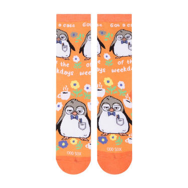 Odd Sox Got A Case of the Weekdays Women's Crew Socks Size M