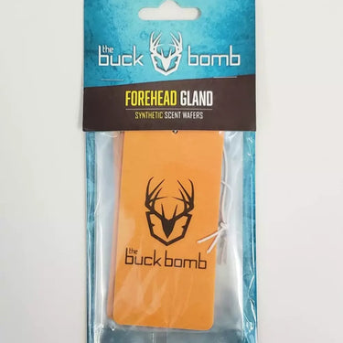 The Buck Bomb Forehead Gland Synthetic Scent Wafers (3 Pack)