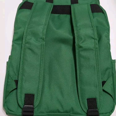 Arbonne Green Backpack Bag Pockets Drink Pocket Zipper Closure Very Durable