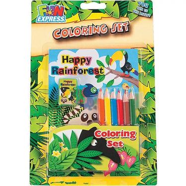 BC Rainforest Coloring Set