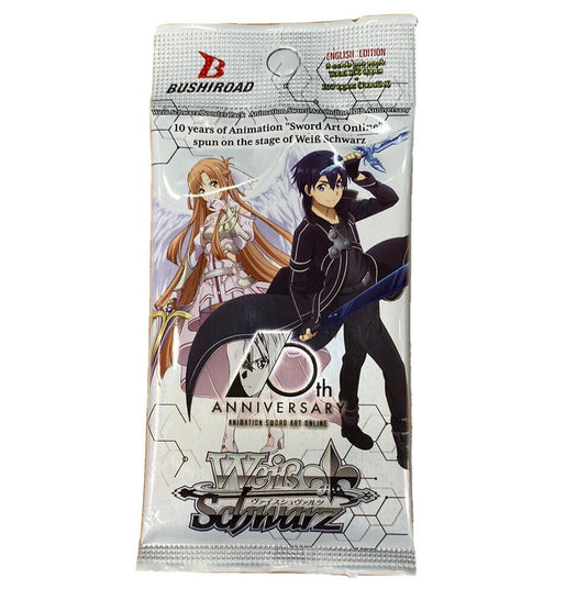 Sword Art Online Animation 10th Anniversary Booster Pack (1pack)