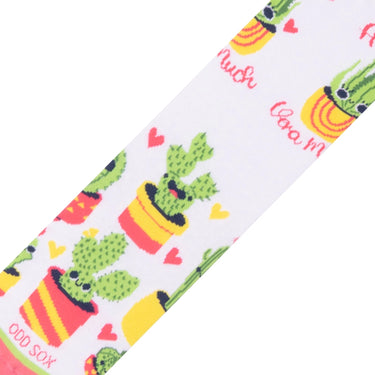 Odd Sox Aloe You Very Much Women's Crew Socks Size M