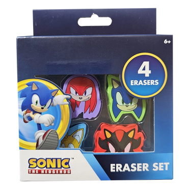 Licensed Erasure Set 4 pc (Assorted Sold Separately)