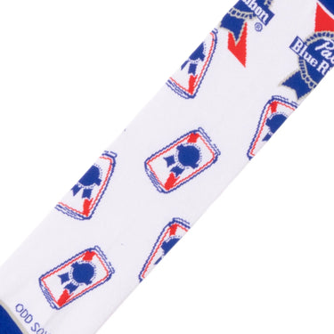 Odd Sox Pabst Blue Ribbon Cans Crew Socks Size L