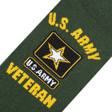 Odd Sox US Army Veteran Men's Crew Socks Size L
