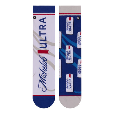 Odd Sox Michelob Ultra Split Men's Crew Socks Size L