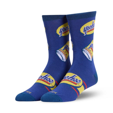 Odd Sox Yoo-Hoo Chocolate Drink Men's Crew Socks Size L