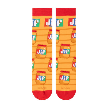 Odd Sox Jif Jars Crew Socks Size M