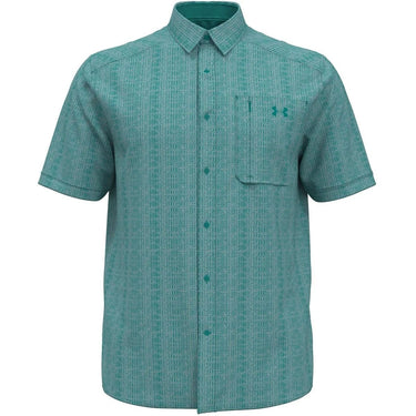 Under Armour Dockside Men's Short Sleeve (Coastal Teal/Mod Teal) Sizes M-XXL