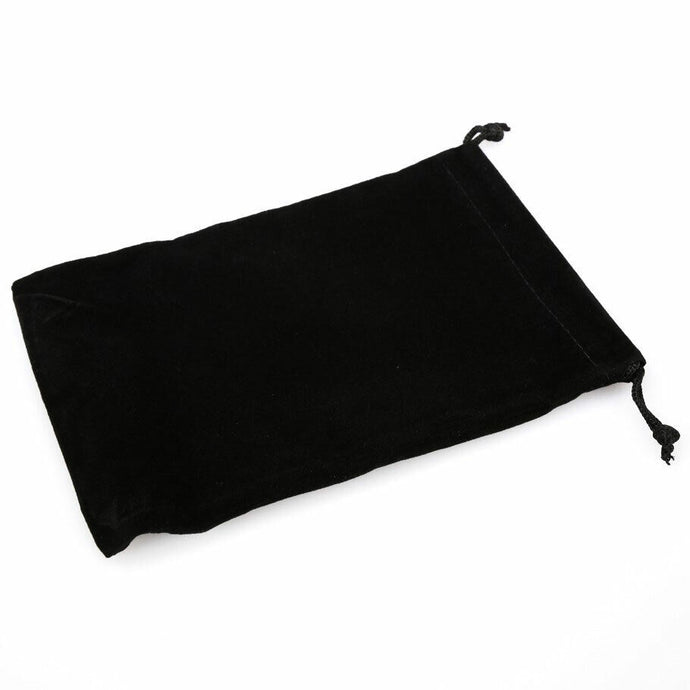 Chessex Black Velour Dice Pouch (Large)