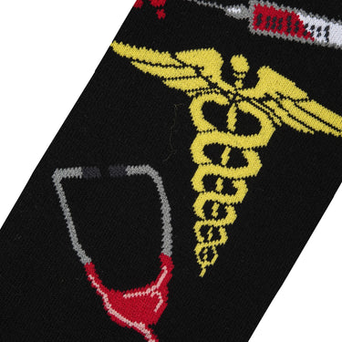 Odd Sox Nurse Women's Crew Socks Size M