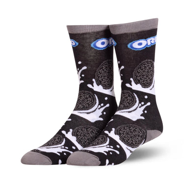 Odd Sox Oreo Twists Crew Socks Size M