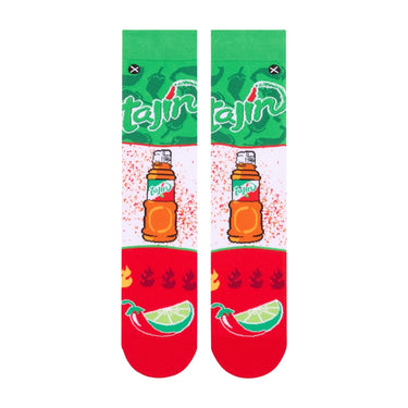 Odd Sox Tajin Mash Up Men's Crew Socks Size L