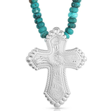 Montana Silversmiths Necklace Women's Authentic Faith Stone