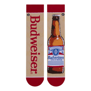 Odd Six Budweiser Split Men's Crew Socks Size L