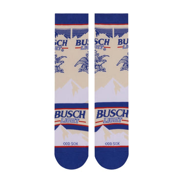 Odd Sox Busch Light Retro Crew Socks Size L