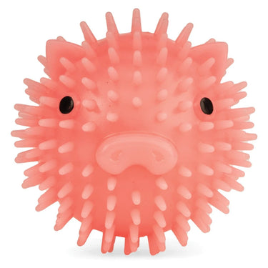 Kikkerland Piggy Dog Ball - Durable Rubber Chew Toy